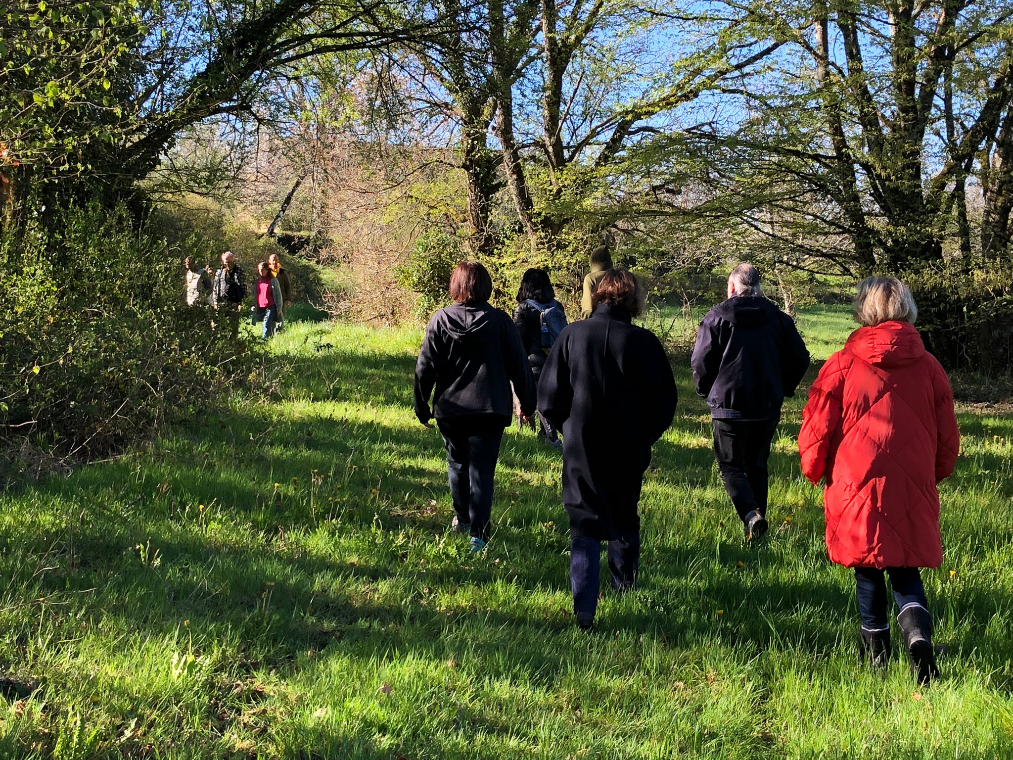 Randonnée dans le Périgord Noir pendant le stage weekend