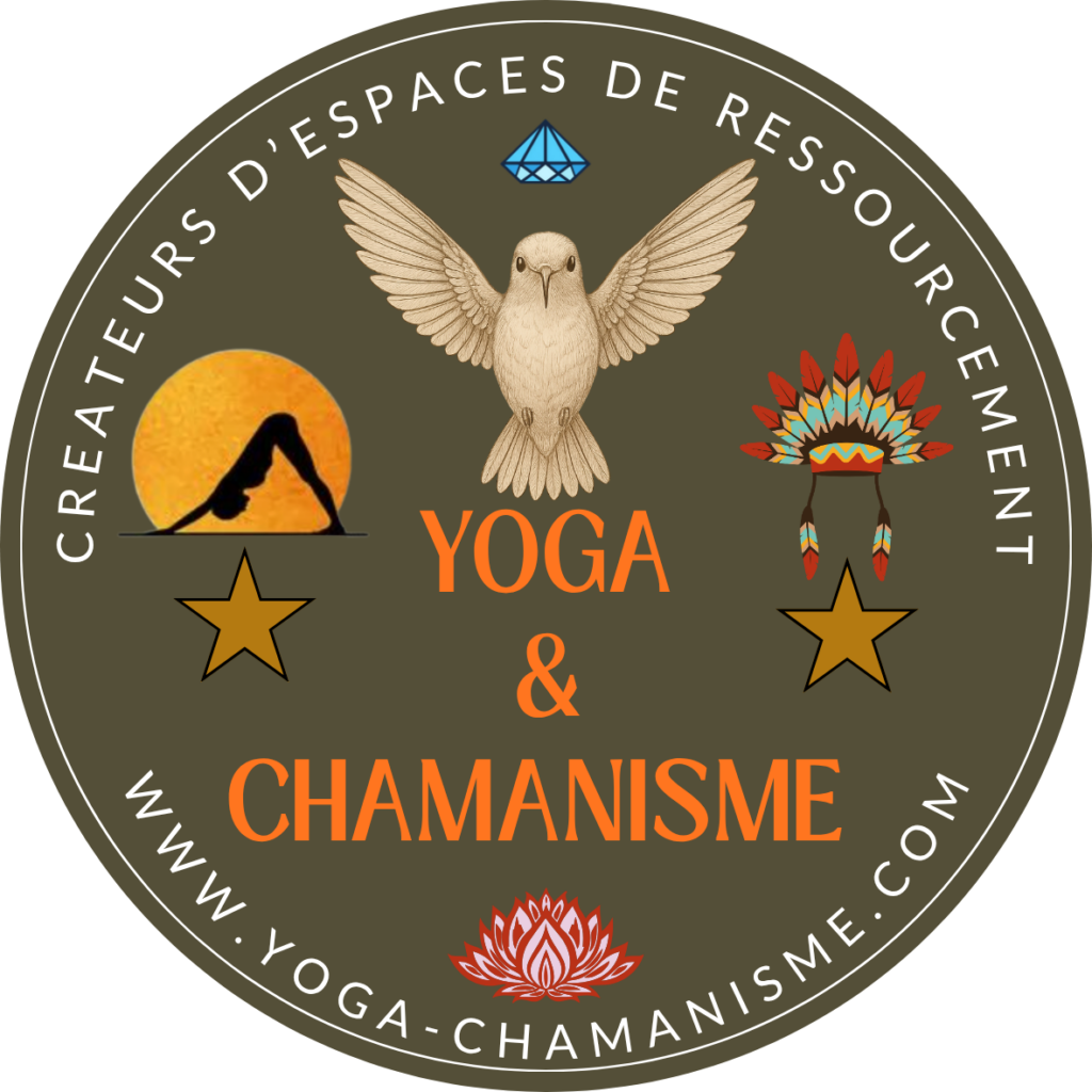 Le Blason des Stages et Retraites YOGA & CHAMANISME - près de Paris et en Dordogne
